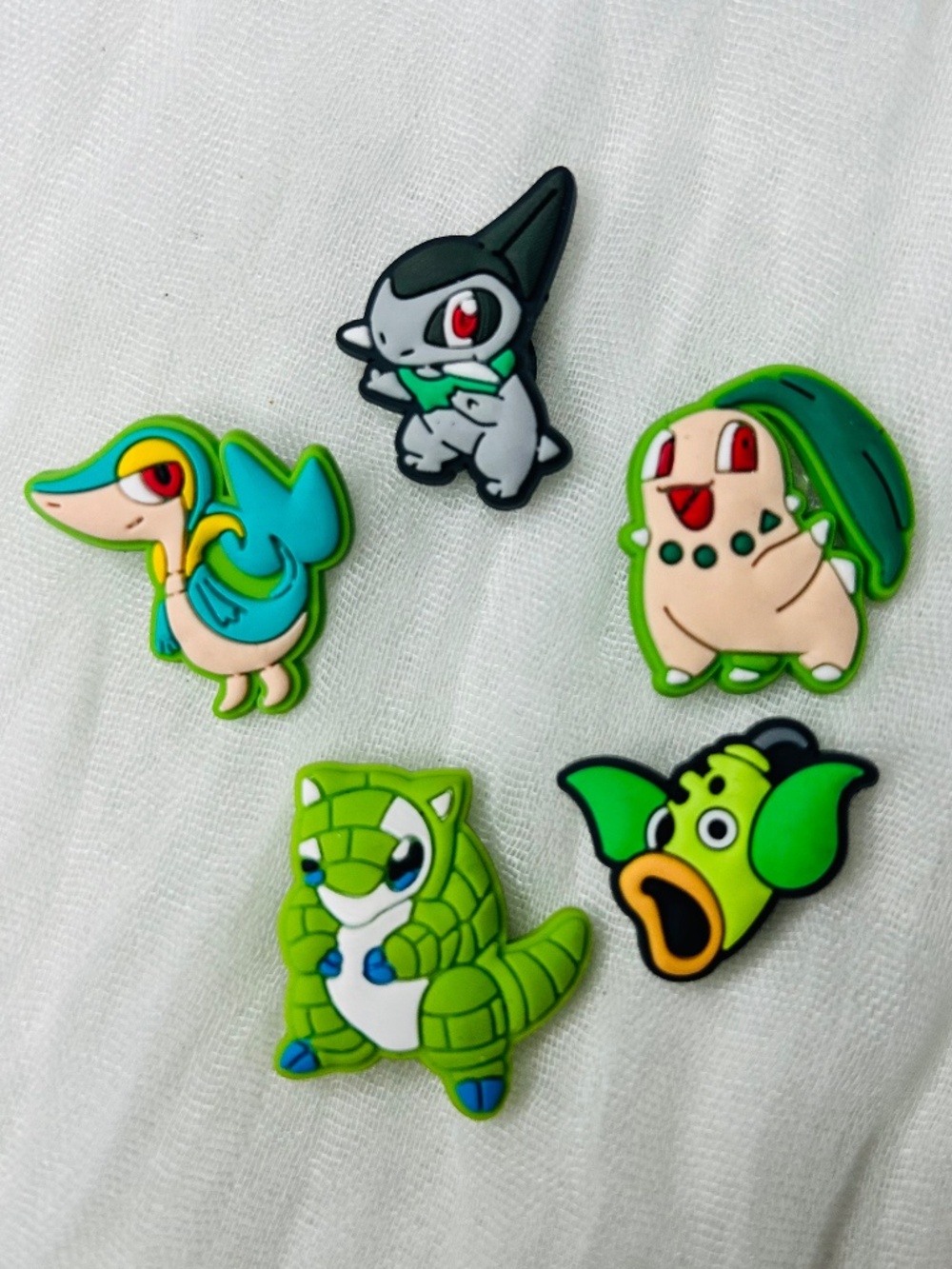 Pokemon Croc Charms, Jibbitz - Set #93